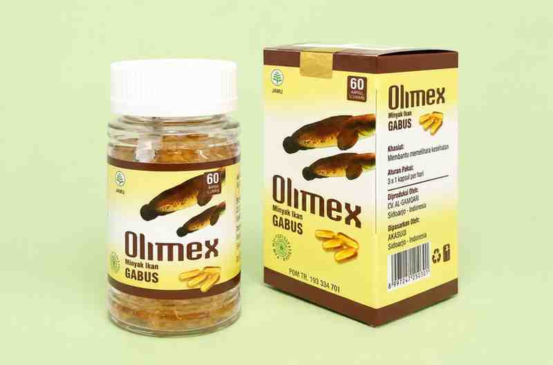 Hindari Efek Samping Olimex Minyak Ikan Gabus